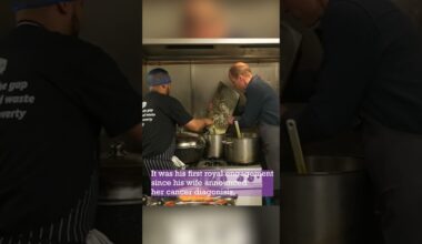Prince William Shows off His Veg Chopping Skills in Charity Kitchen