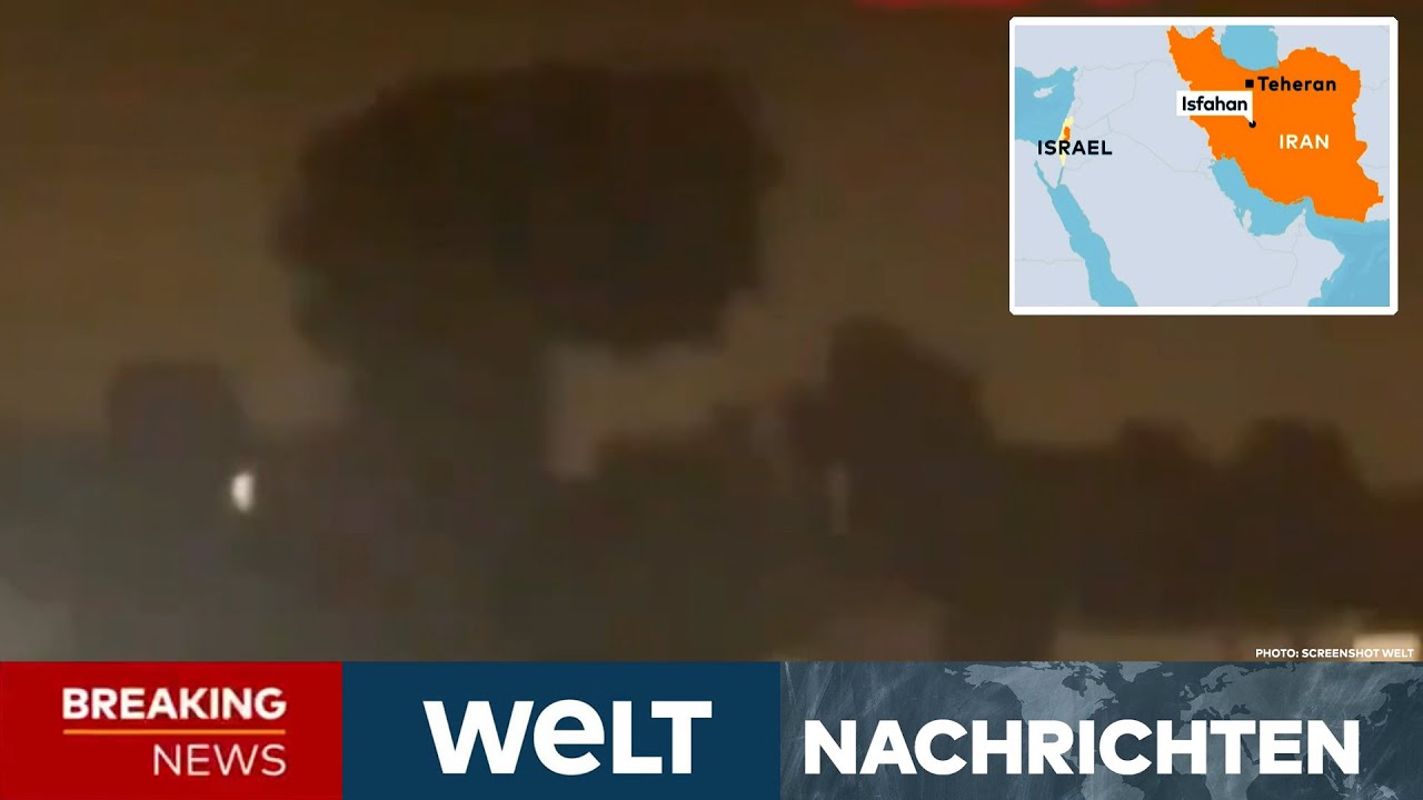 NAHOST: US-Medien - Israel schlägt gegen Iran zurück! Explosionen! Flugabwehrraketen aktiv I LIVE