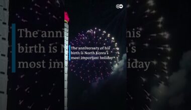 North Korea celebrates its founder's birthday | DW News