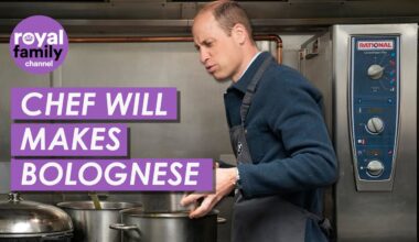 Prince William Helps Charity Make Tasty Bolognese Sauce