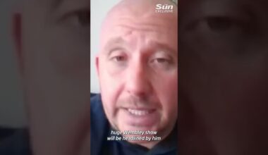 Anthony Joshua is being lined up for a huge Wembley show says Wally Downes Jr