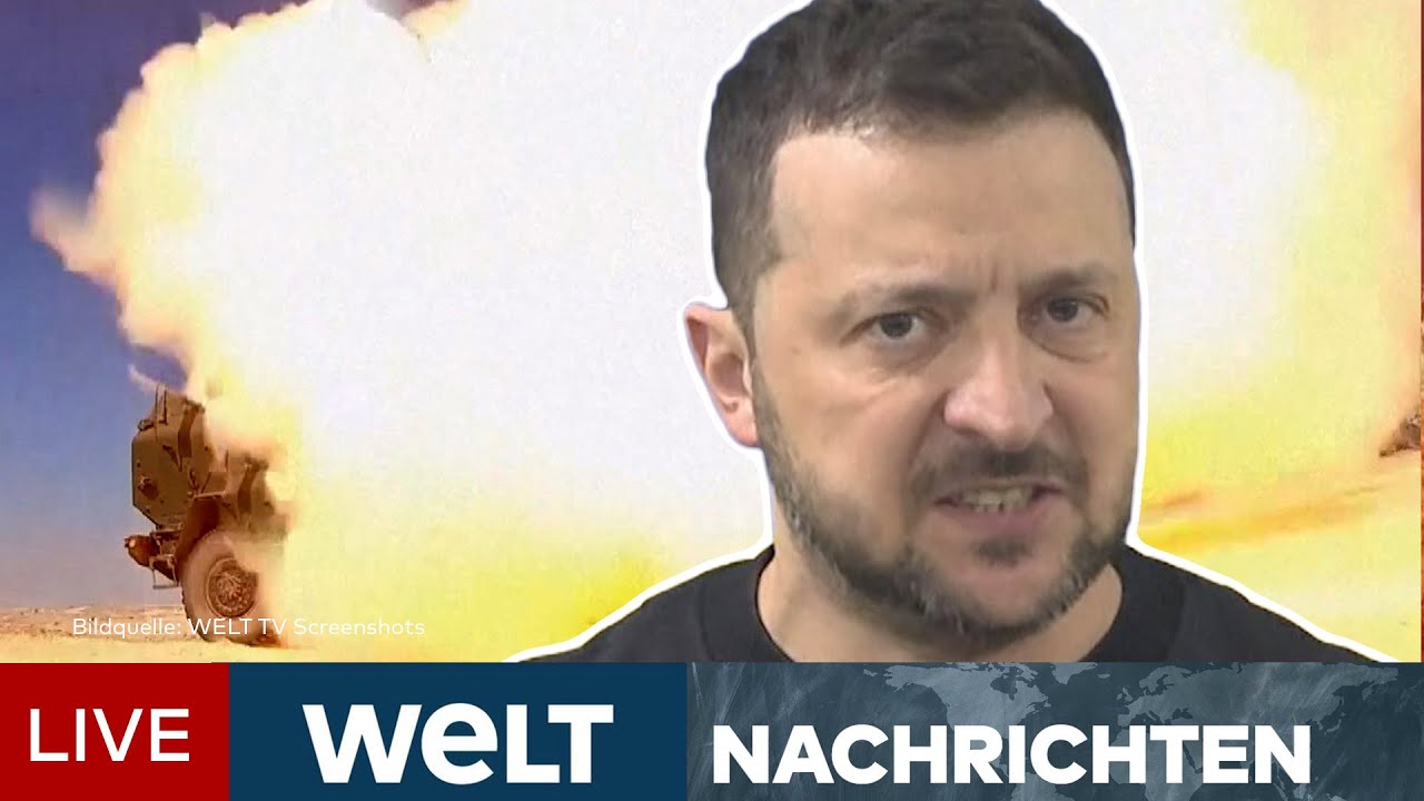 UKRAINE-KRIEG: "Mindestens sieben weitere Patriots"! Selenskyj bekommt neue Nato-Waffen I WELT LIVE
