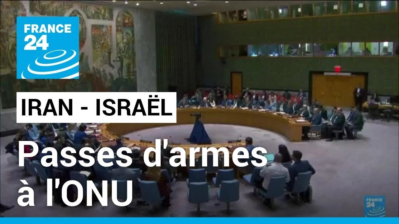 A l'ONU, l'Iran dit n'avoir "pas eu le choix", Israël réclame des sanctions • FRANCE 24