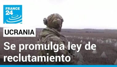 Presidente de Ucrania promulga ley para la movilización de más soldados en plena guerra