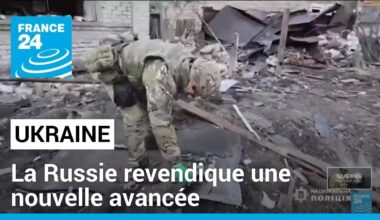 La Russie revendique une nouvelle avancée face à une Ukraine en manque d'armes • FRANCE 24
