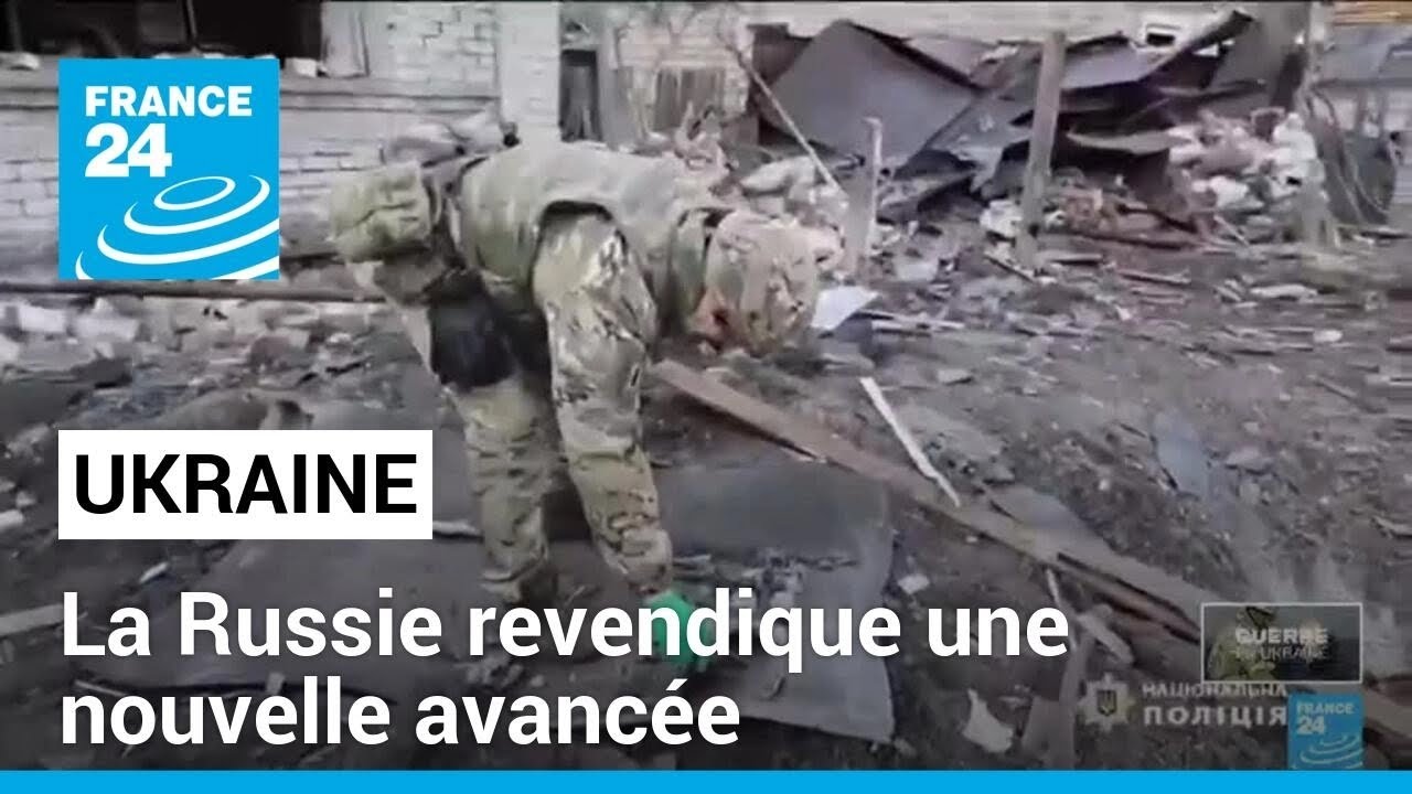La Russie revendique une nouvelle avancée face à une Ukraine en manque d'armes • FRANCE 24