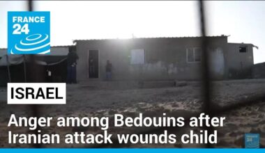 Anger simmers among Israeli Bedouins after Iranian attack wounds seven-year-old • FRANCE 24