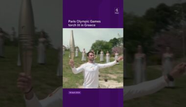 Olympics 2024 torch has been lit in Greece