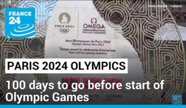 100 days to Paris 2024 Olympics • FRANCE 24 English