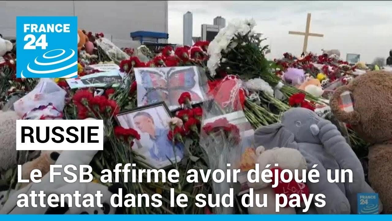 Une semaine après l'attaque de Moscou, la Russie affirme avoir déjoué un attentat • FRANCE 24
