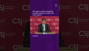 PM wants to tackle 'sick note culture'