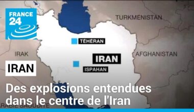 Des explosions entendues dans le centre de l'Iran • FRANCE 24