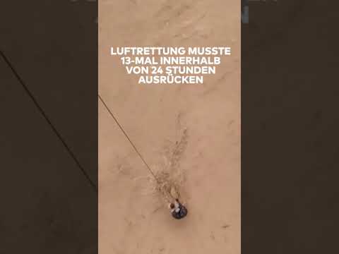 FLUT IM OMAN: Dramatische Rettungsaktion! Heftige Regenfälle sorgen für Chaos | WELT #shorts