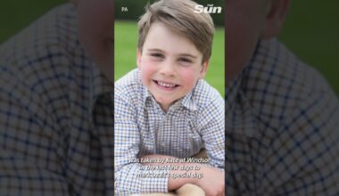 New photo of Prince Louis is shared to celebrate his sixth birthday