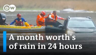 New South Wales: ‘All of a sudden we saw this cabin floating down the river’ | DW News