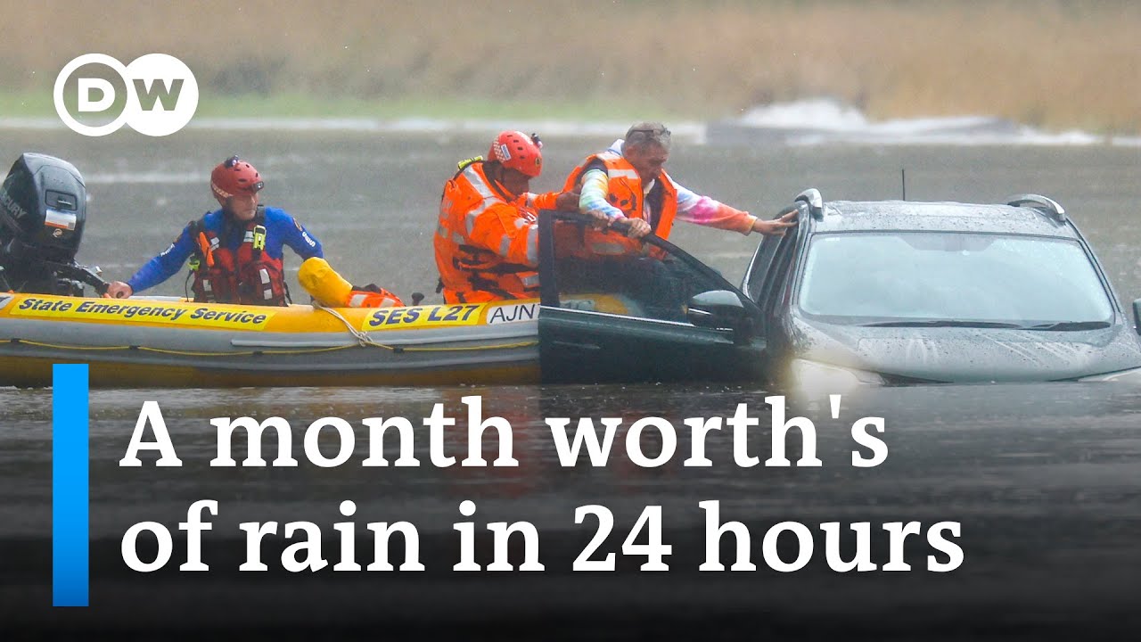 New South Wales: ‘All of a sudden we saw this cabin floating down the river’ | DW News