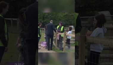 Prince William has a wholesome afternoon at the Woodgate Valley Urban Farm in Birmingham