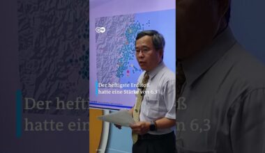 Erneut Erdbeben in Taiwan | DW Nachrichten