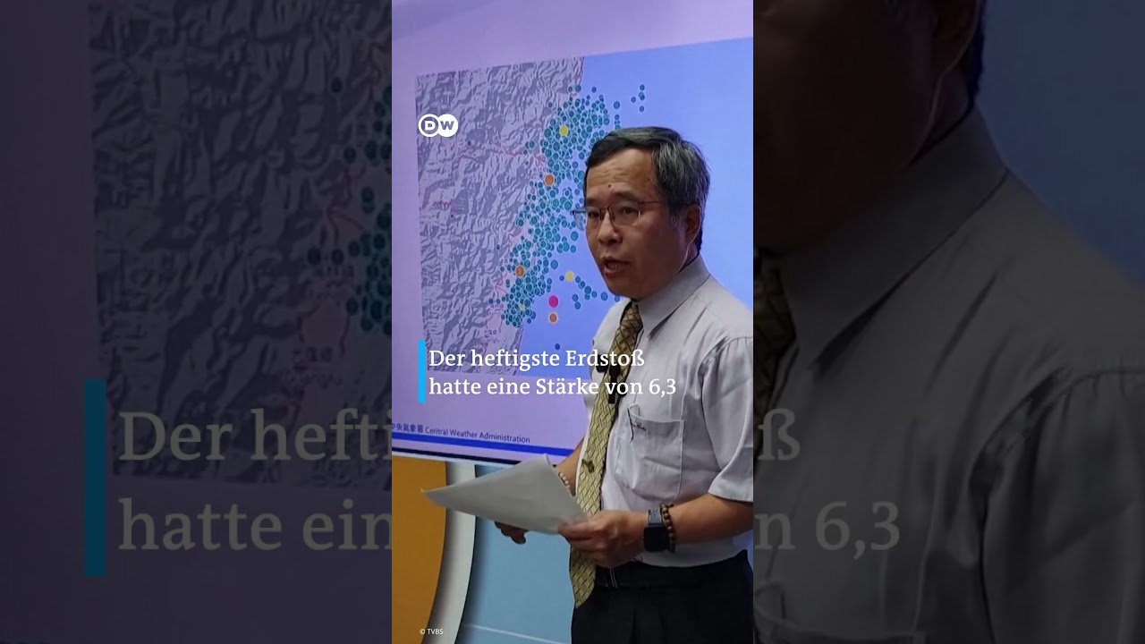 Erneut Erdbeben in Taiwan | DW Nachrichten