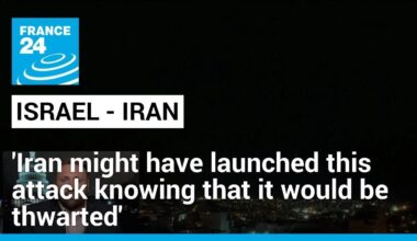 'Iran might have launched this attack knowing that it would be thwarted' • FRANCE 24 English