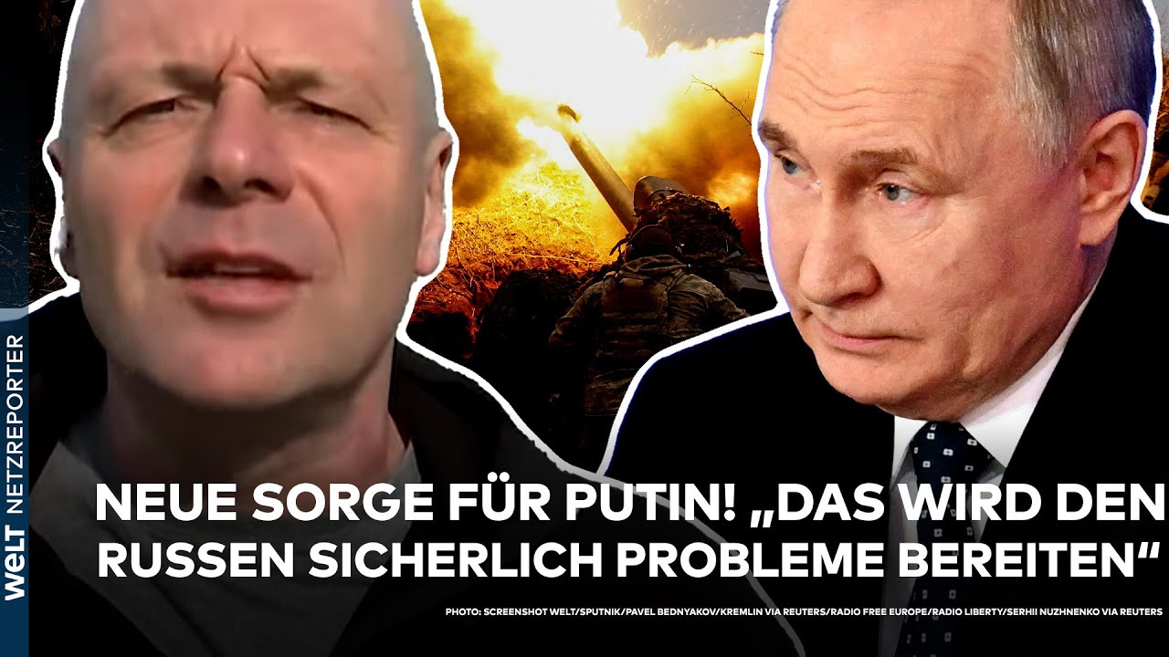 UKRAINE-KRIEG: Neue Sorgen für Putin! "Das Ganze wird Russland sicherlich Probleme bereiten!"