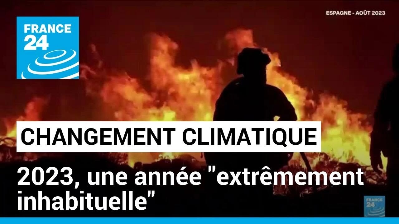 Le programme Copernicus alerte sur l'ampleur du changement climatique • FRANCE 24