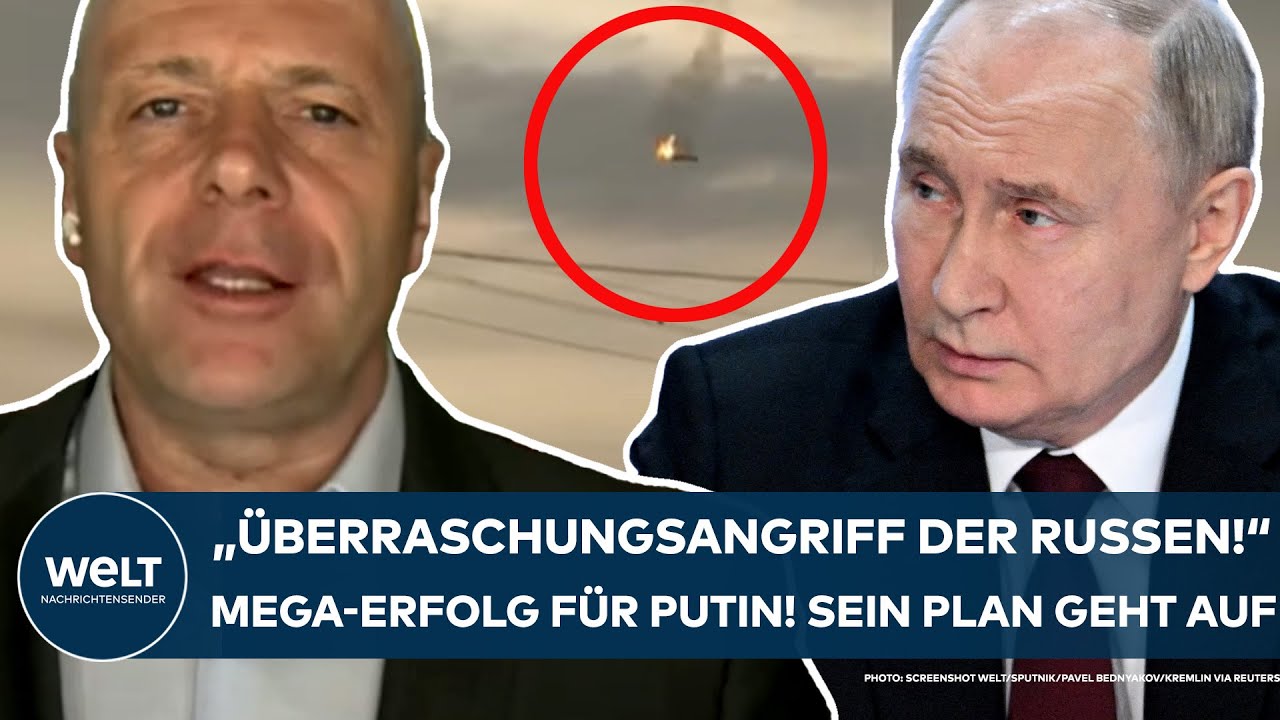 UKRAINE-KRIEG: Desaster für Putin! "Das ist ein schwerer Verlust!" Langstreckenbomber abgeschossen!