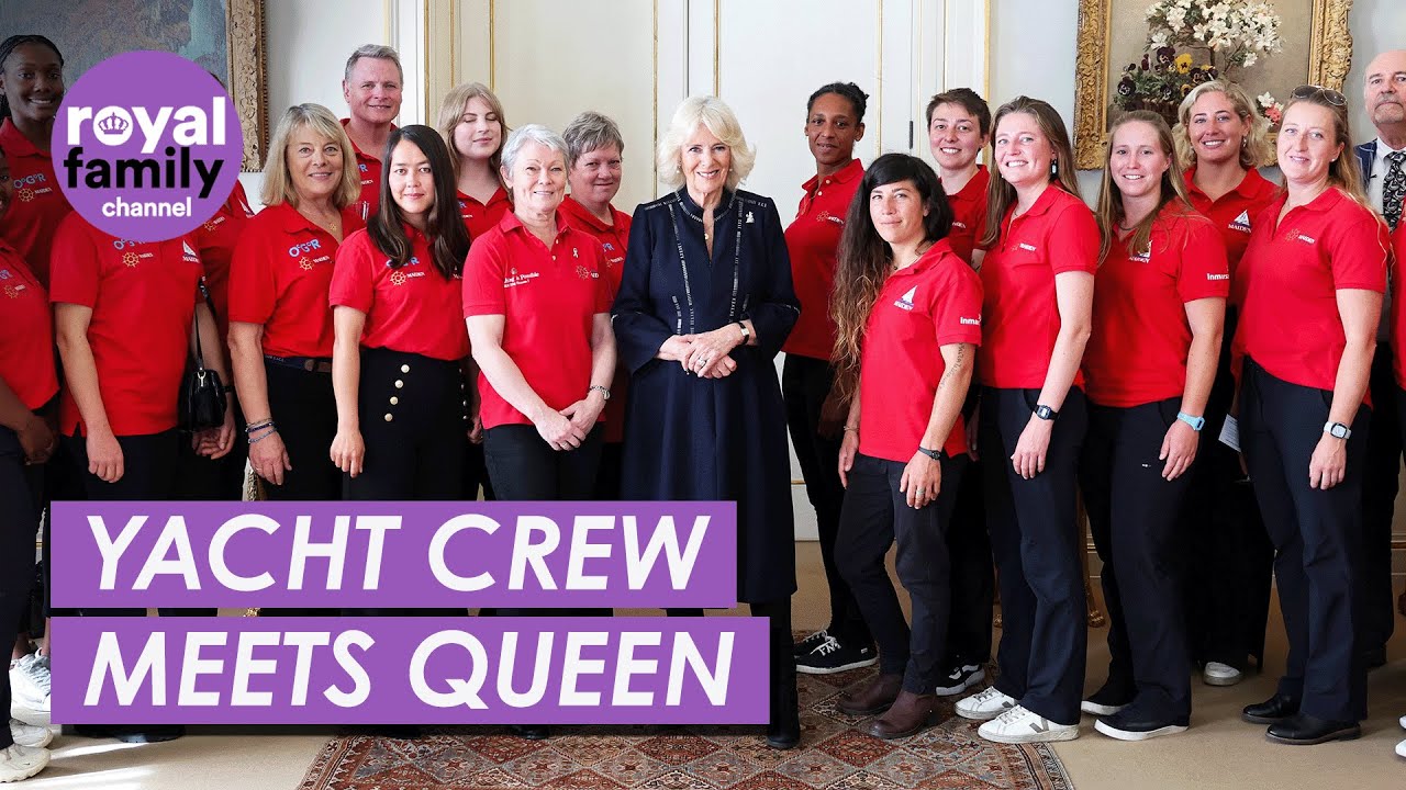 Beaming Queen Hosts World Champion 'Maiden' Yacht Crew
