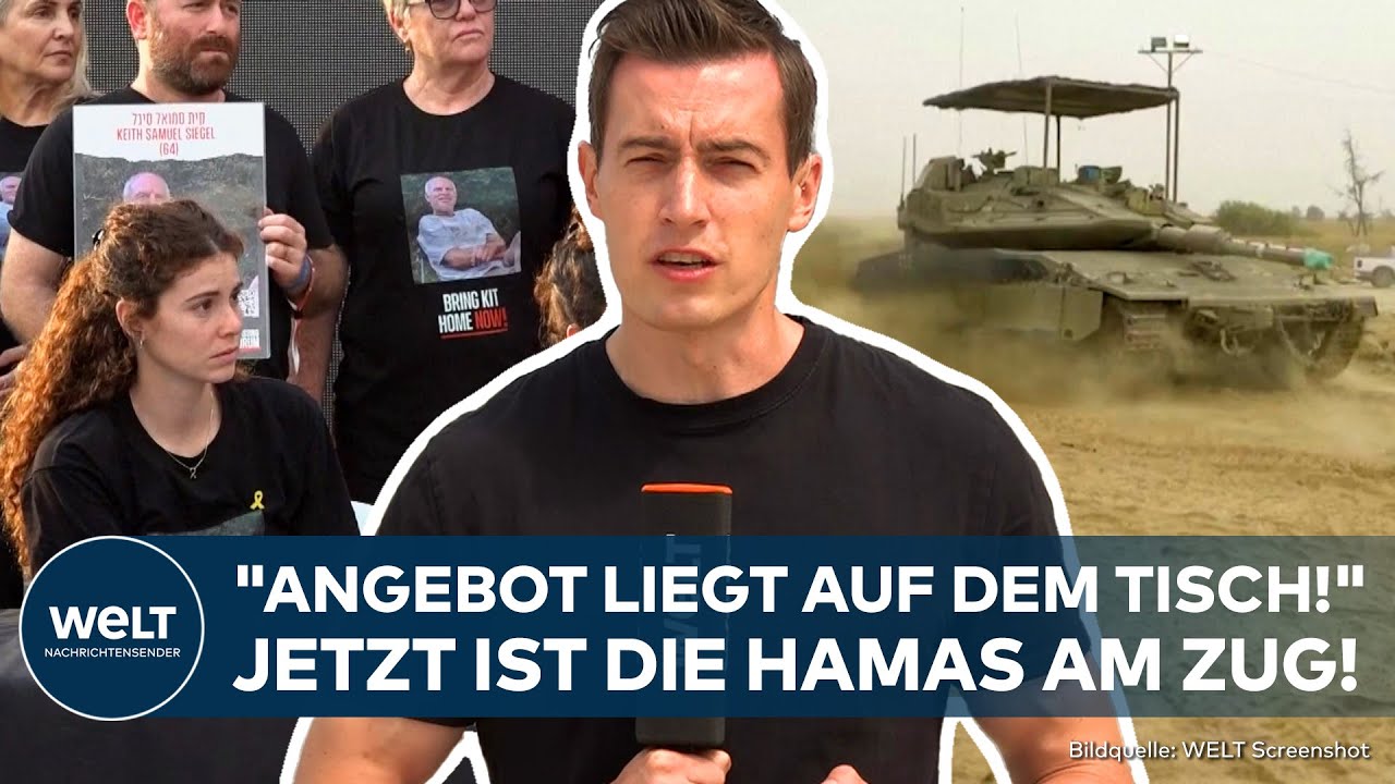 KRIEG IN ISRAEL: Waffenruhe gegen Geiseln! "Weitgehende Zugeständnisse!" ...doch die Hamas zögert!