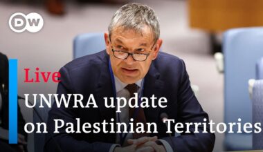 UNRWA chief Lazzarini update on situation in occupied Palestinian Territories | DW News