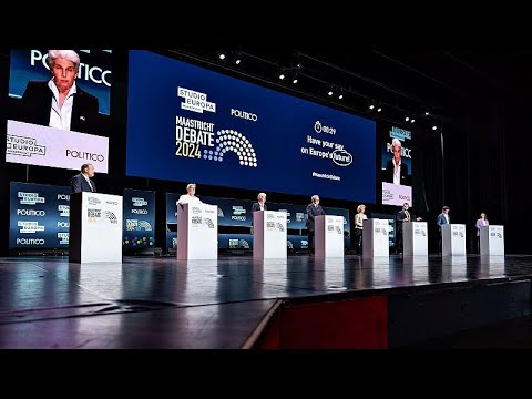 Présidence de la Commission européenne : les 3 moments clés du premier débat avec les candidats
