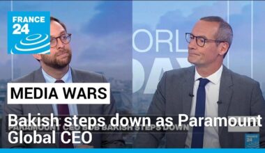 Paramount Global CEO steps down amid divisions over potential Skydance merger • FRANCE 24 English