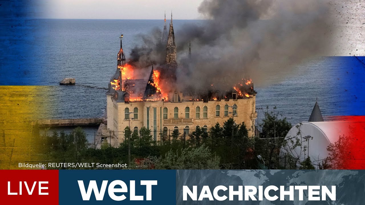 UKRAINE-KRIEG: Verheerende Luftschläge auf Odessa und Charkiw - Tote und Verletzte | WELT Newsstream
