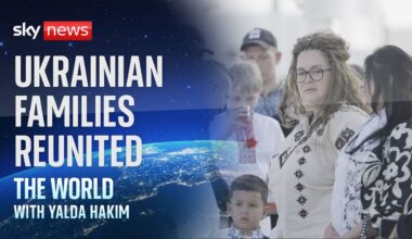 Ukrainian families reunited with help of Qatar | Ukraine war