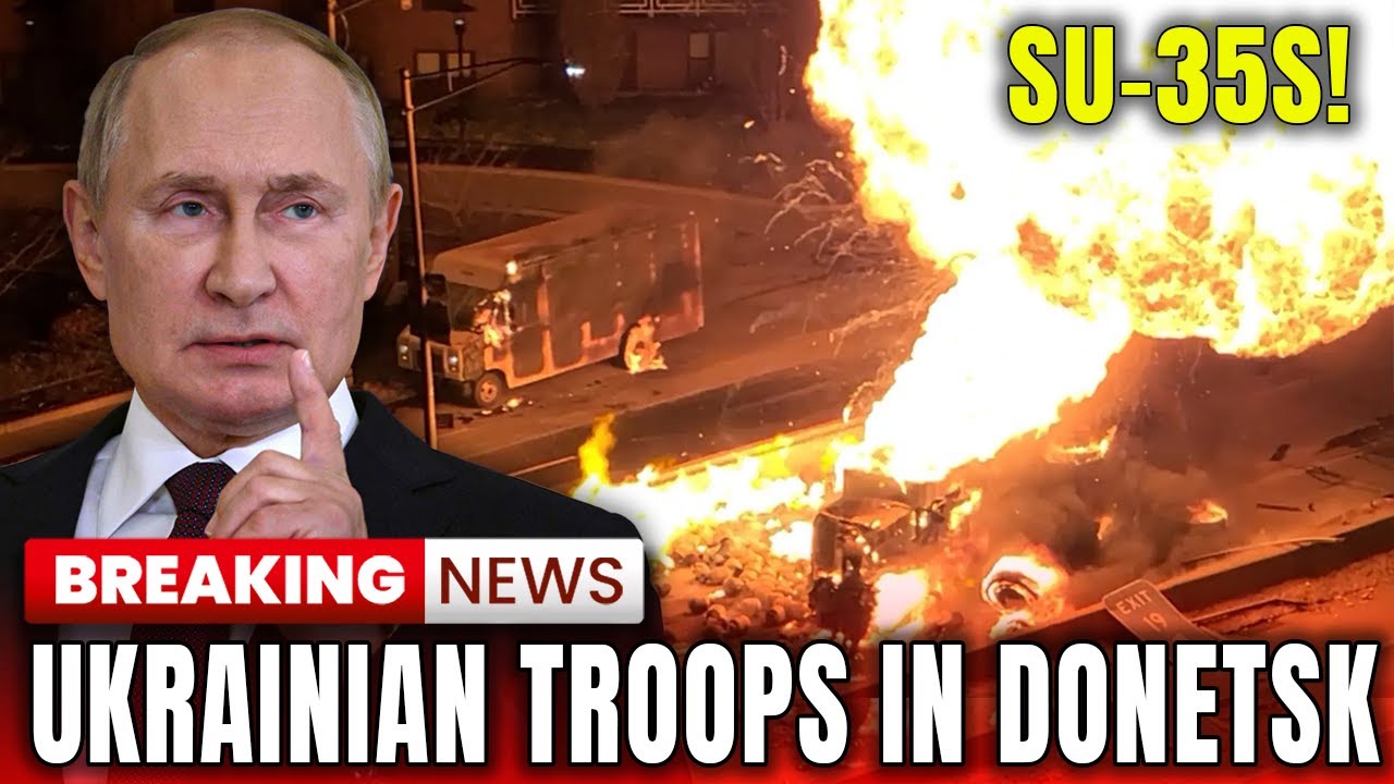 UKRAINIAN AIR FORCE INTERCEPTED THE RUSSIAN ARMY! UKRAINE SEIZED THE TRAIN CARRYING SU-35S!