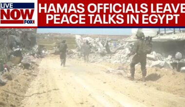 Live Israel-Hamas War updates: Hamas leaves peace talks to discuss deal | LiveNOW from FOX