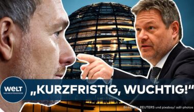 DEUTSCHLAND: "Stier bei den Hörnern packen!" Robert Habeck will Entlastungsprogramm für Wirtschaft!