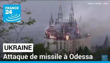 Ukraine : attaque de missile à Odessa, le bilan monte à cinq morts • FRANCE 24