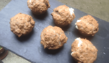 Mini cake sardine parmesan tomate séchée fourrés au fromage frais