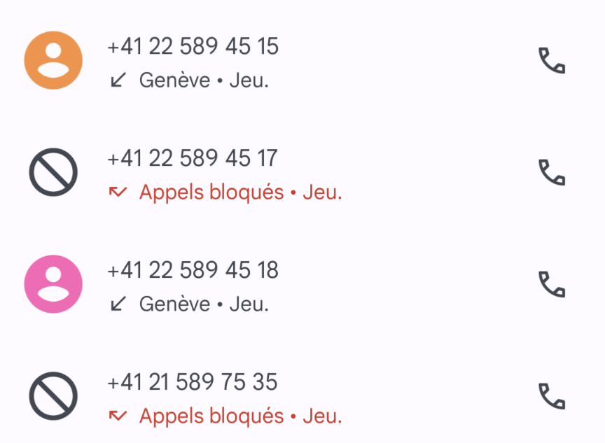 Spam callers / Insurance