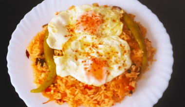 Quick rice lunch