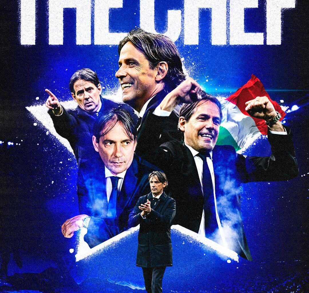 Simone Inzaghi at Inter: 1x Serie A Champion, 3x Italian Super Cup, 2x Italian Cup, Champions League Finalist: THE CHEF 👨‍🍳⭐️⭐