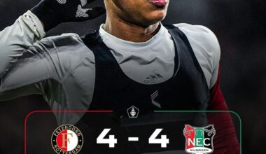 A quick reminder how the last meeting between Feyenoord and N.E.C. in the cup went