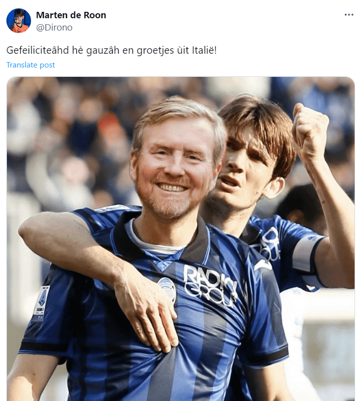Marten de Roon on Twitter