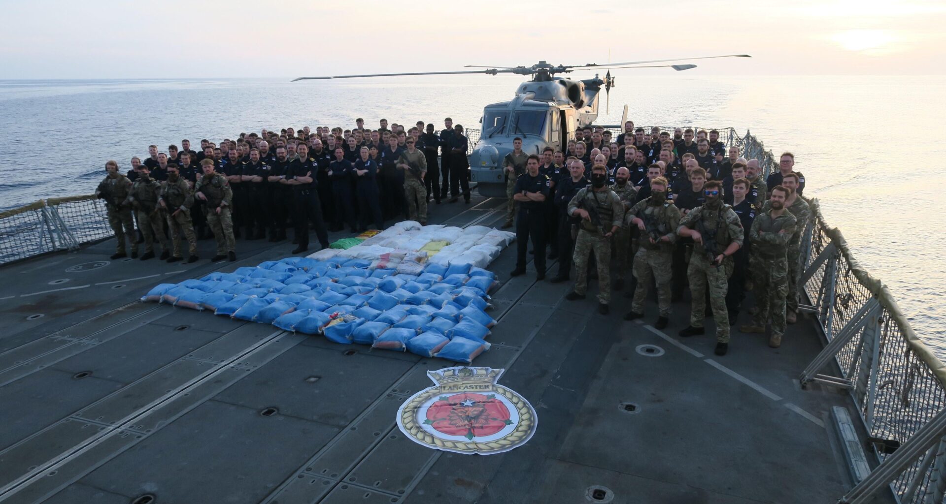 Navy and Marines seize £33m of drugs in double swoop
