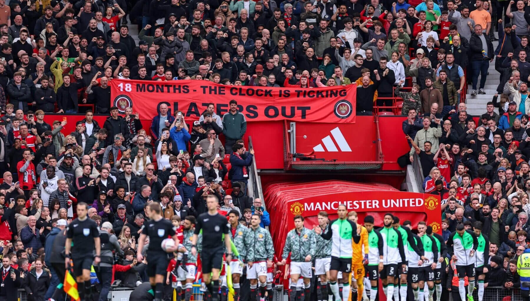 Fan given three-year banning order after tragedy abuse at Man United-Liverpool game
