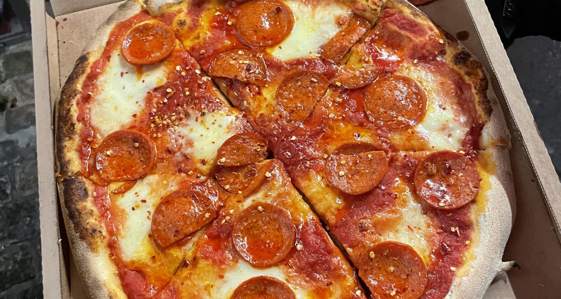 Pizza in Copenhagen