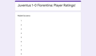 Juventus Fiorentina: Player Ratings!