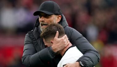 Jurgen Klopp on Liverpool's draw with Manchester United: Is a point gained not two dropped