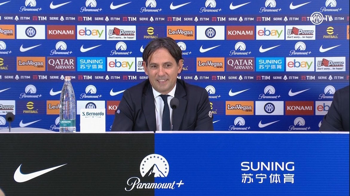 [Mari] Simone Inzaghi and Henrikh Mkhitaryan following Inter-Cagliari: “Cagliari's second goal? We can make mistakes and the referees can make mistakes too. There should have been a review, but now it’s gone. It's clearly a spoiled goal but no problem, let's move on.”